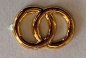Eheringe zweifach, gold (2cm)